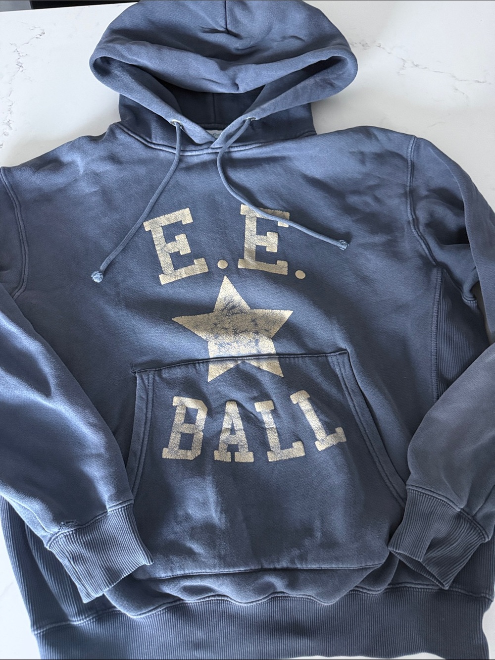 Eric Emanuel Blue Hoodie, S - Picture 2 of 6